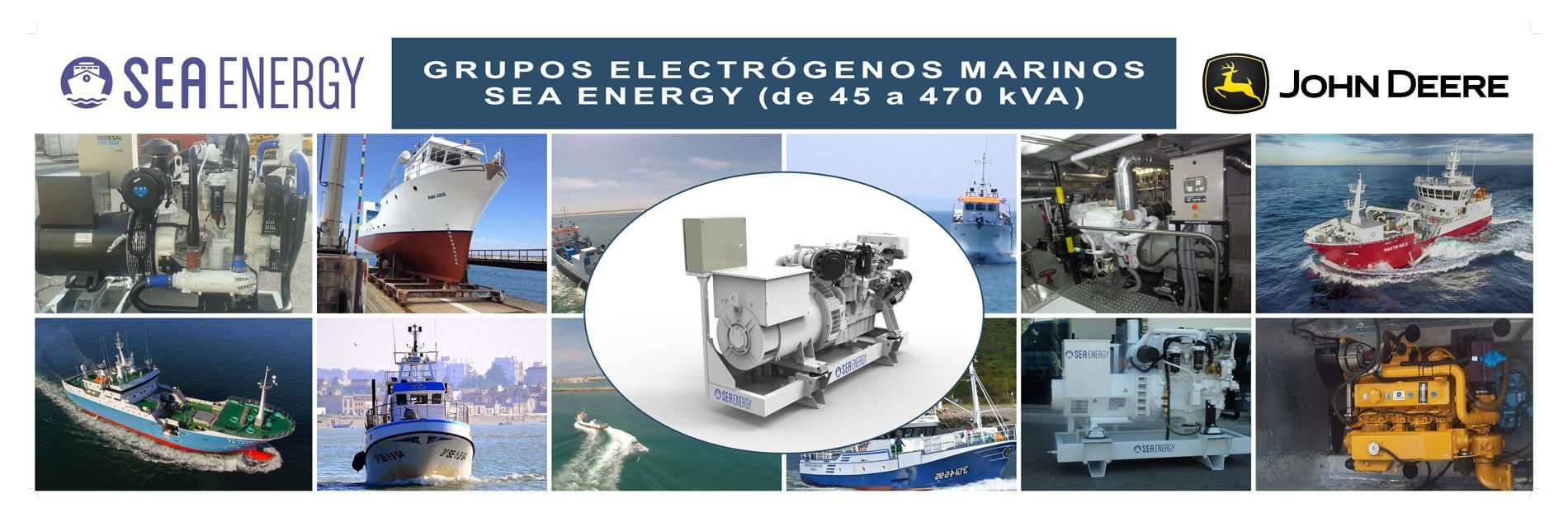 John Deere aplicaciones marinas