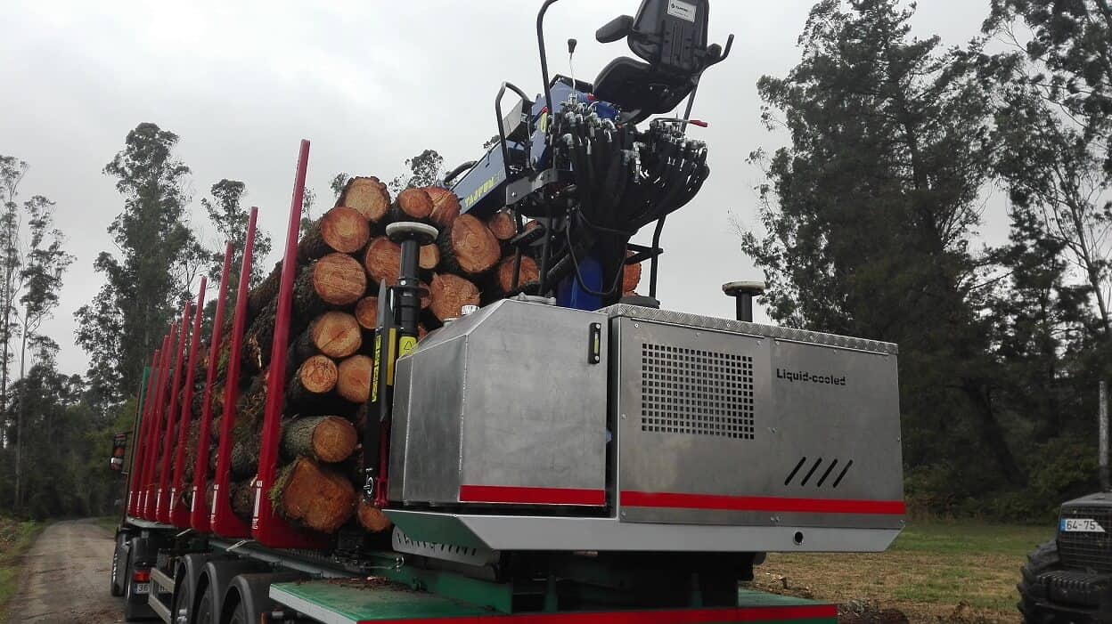 gruas forestales doosan