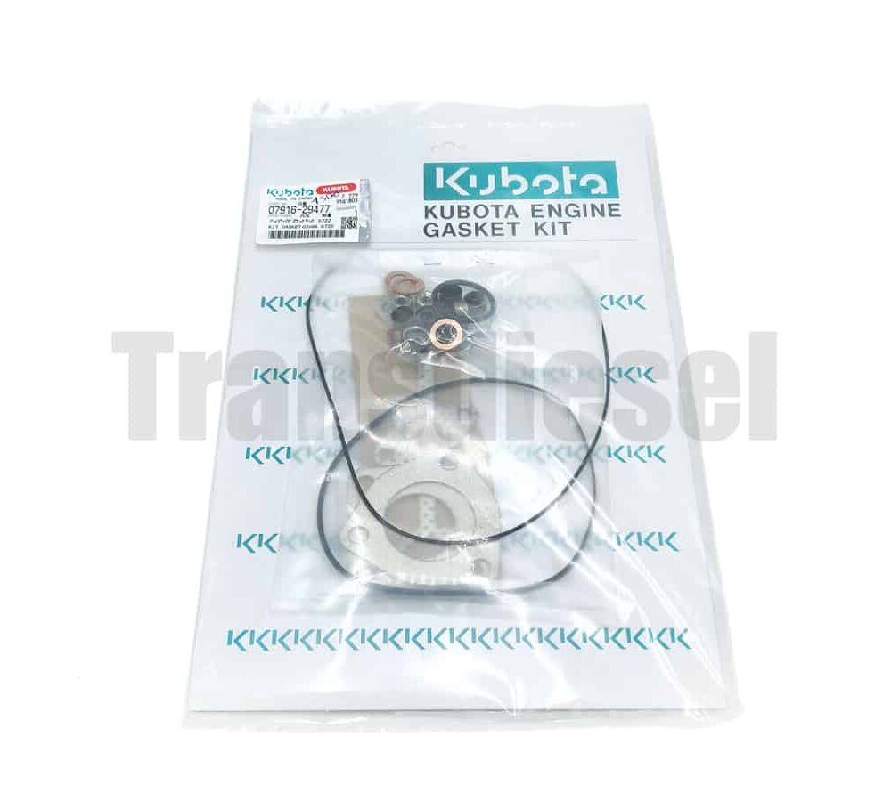 07916-29477 Juego de Juntas Superior D722 (Junta Culata Fibra) Kubota