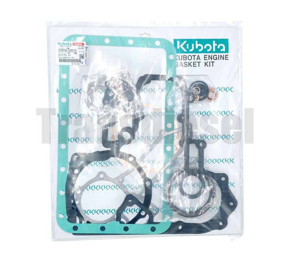 07916-29515 Juego de Juntas Inferior V2203 Kubota
