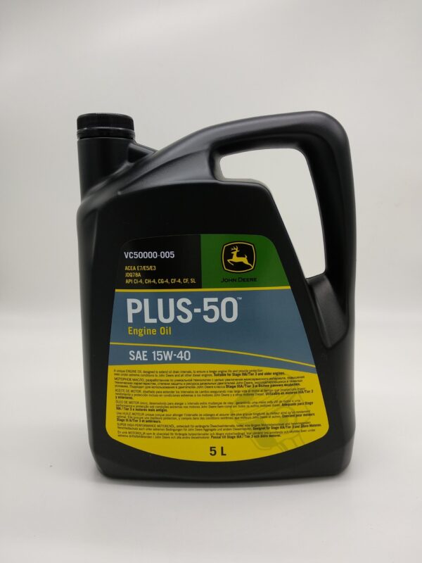 VC50000X005 Aceite Plus 50 15w40 5 Litros John Deere
